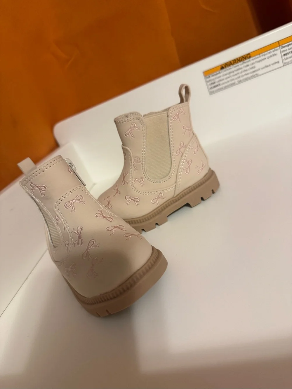 Wonder Nation Toddler Girl Bow Boots